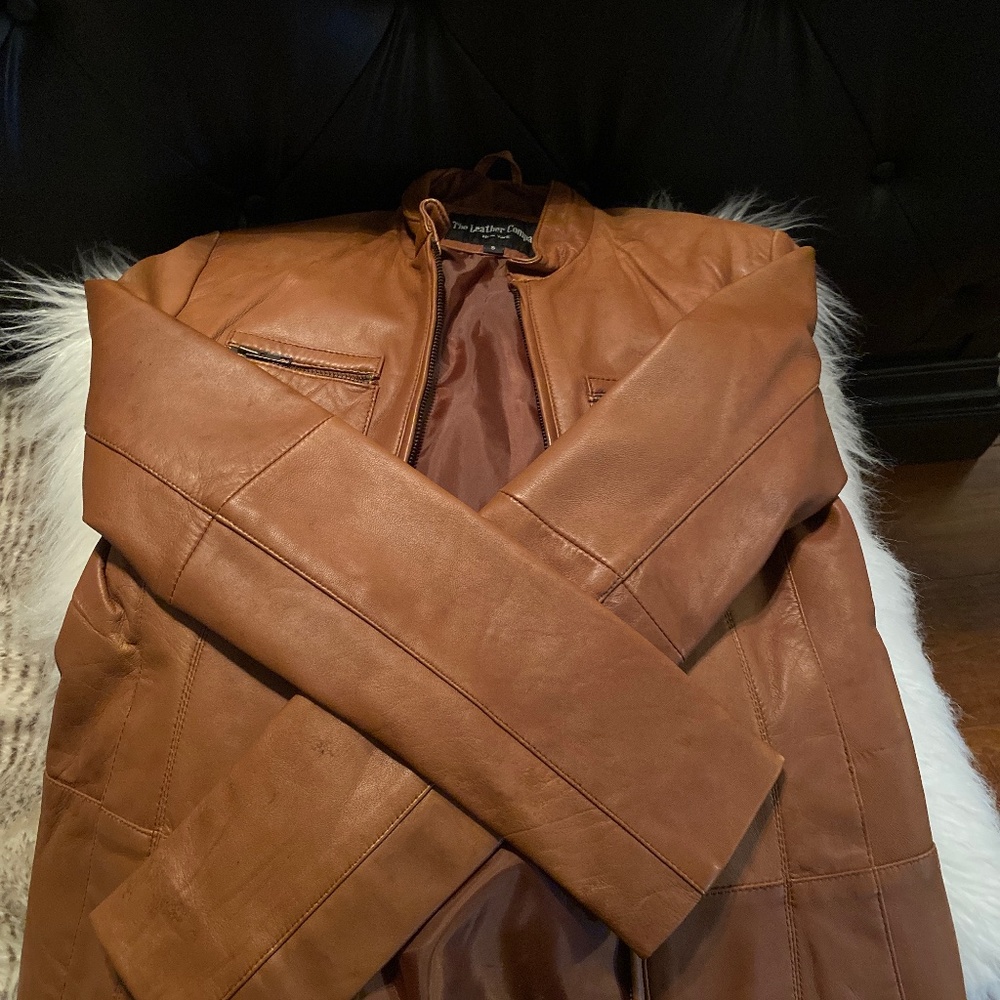 Leather jacket